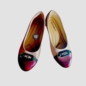 Piccadilly Women’s Denubia Midi Heel Pink & Wine Shoes. Size 7